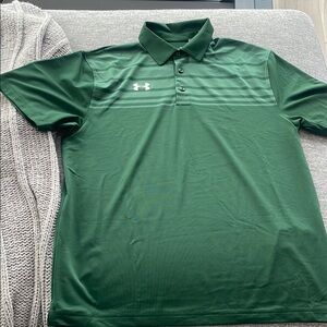 Under Armour Men's Green Polo Shirt